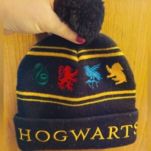 Hogwarts Houses Beanie with Pompom 🏰
